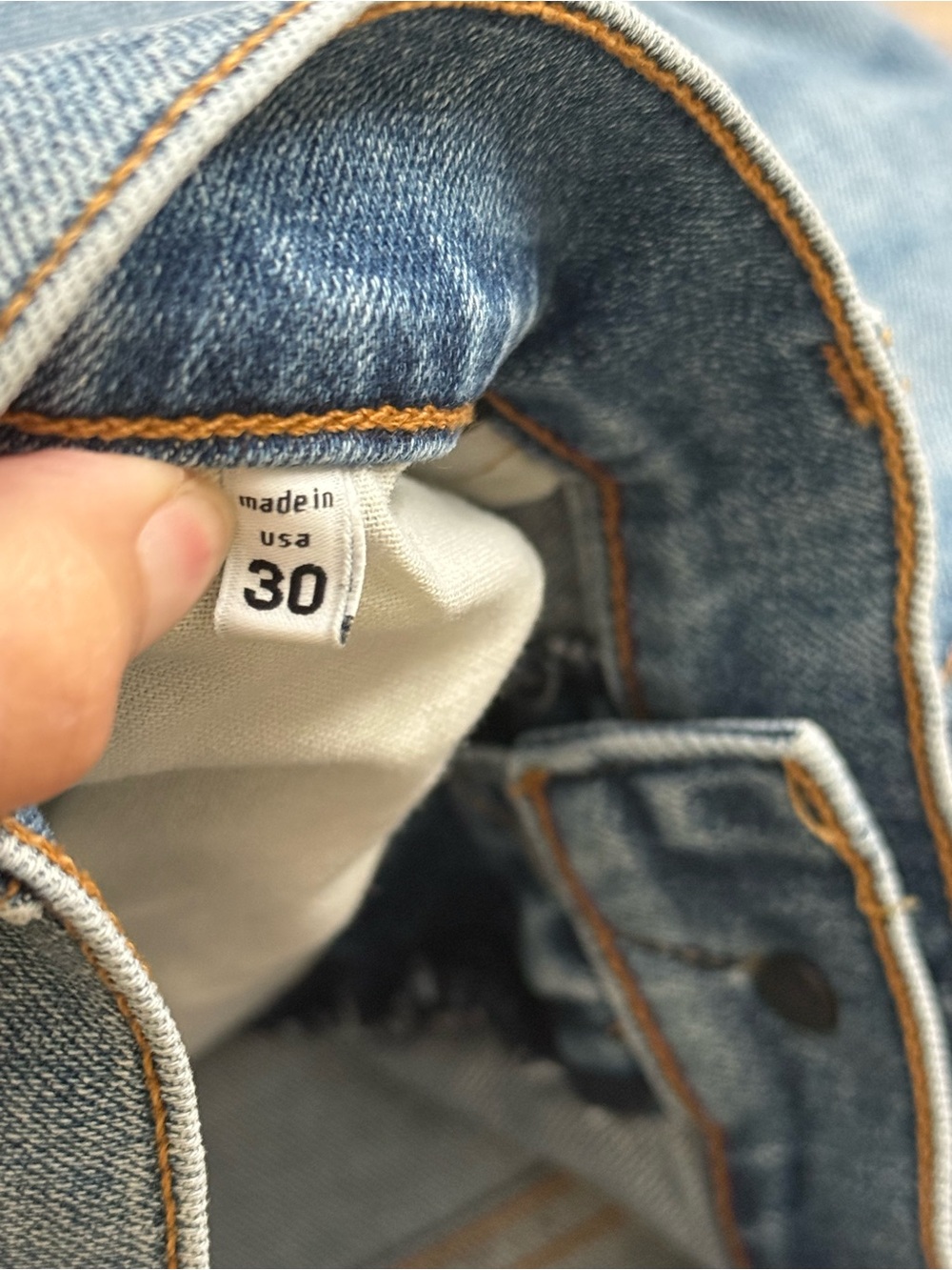 ASKK NY Crop Wide Leg Jeans Size 30 - Picture 5 of 7